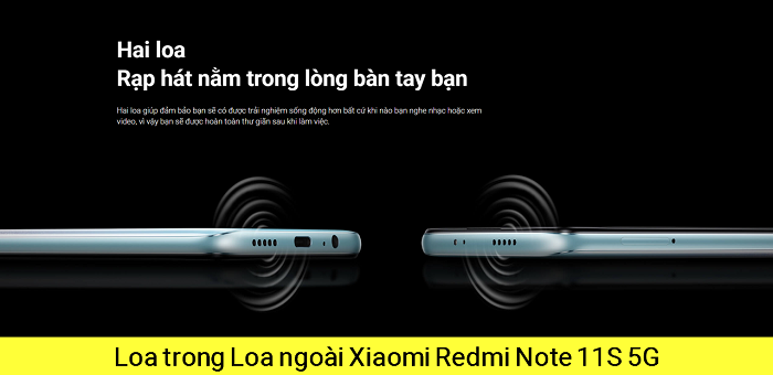 Loa trong Loa ngoài Xiaomi Redmi Note 11S 5G