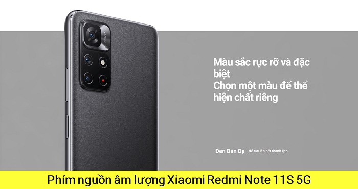 Phím Nguồn Âm lượng Redmi Note 11S 5G
