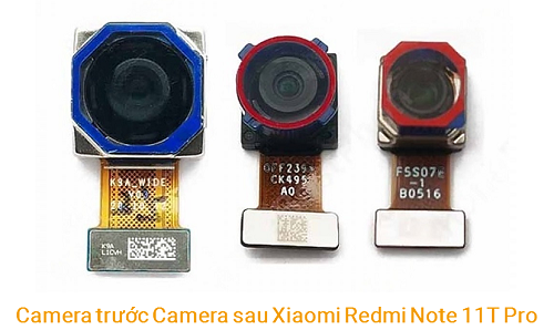 Camera trước Camera sau Xiaomi Redmi Note 11T Pro