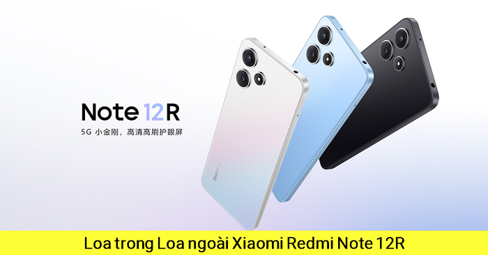 Loa trong Loa Ngoài Xiaomi Redmi Note 12R