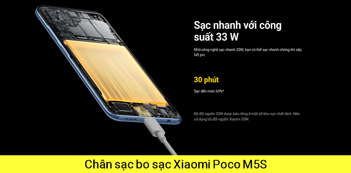 Chân Sạc Bo sạc Xiaomi Poco M5S