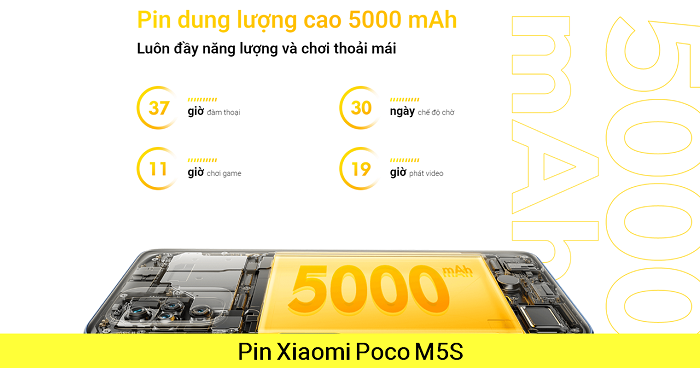 Pin Xiaomi Poco M5S