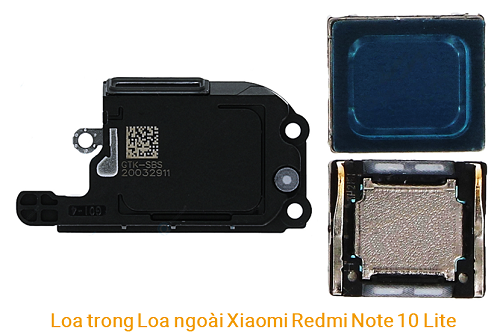 Loa trong Loa Ngoài Xiaomi Redmi Note 10 Lite