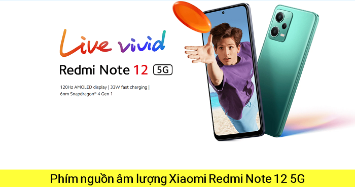 Cảm biến Vân Tay Xiaomi Redmi Note 12 5G