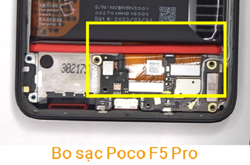 Bo sạc Xiaomi Poco F5 Pro