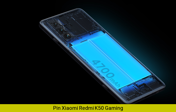 Pin Xiaomi K50 Gaming