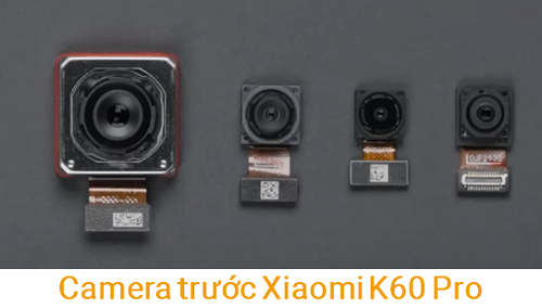 Camera trước Camera sau Xiaomi Redmi K60 Pro