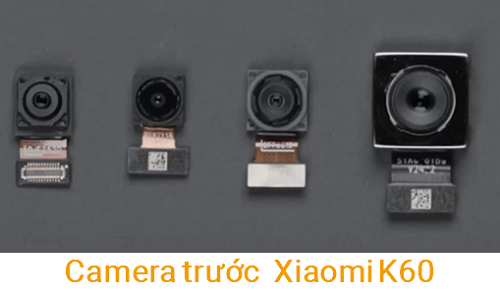 Camera trước Camera sau Xiaomi Redmi K60