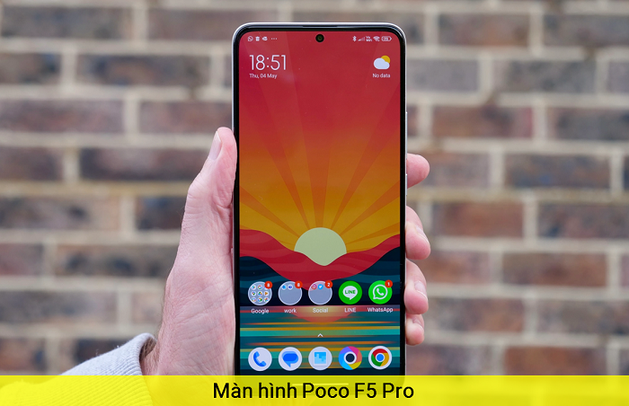 Màn Xiaomi Poco F5 Pro