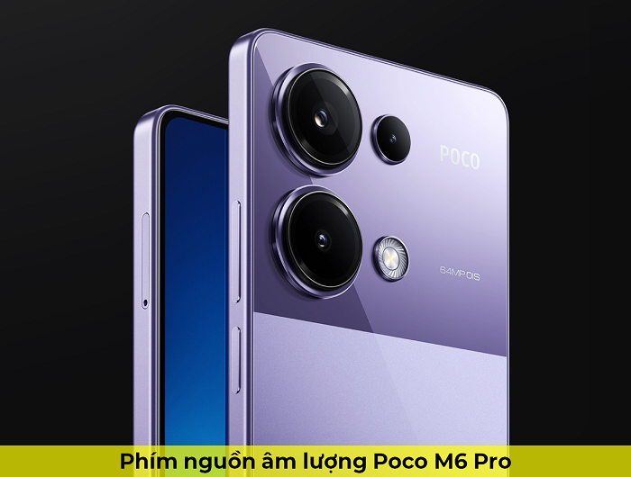 Phím Nguồn âm lượng  Xiaomi Poco M6 Pro