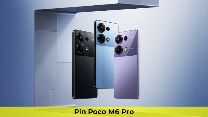 Pin Xiaomi Poco M6 Pro