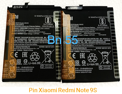 Pin Xiaomi Redmi Note 9S