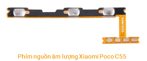 Phím Nguồn Âm lượng Poco C55