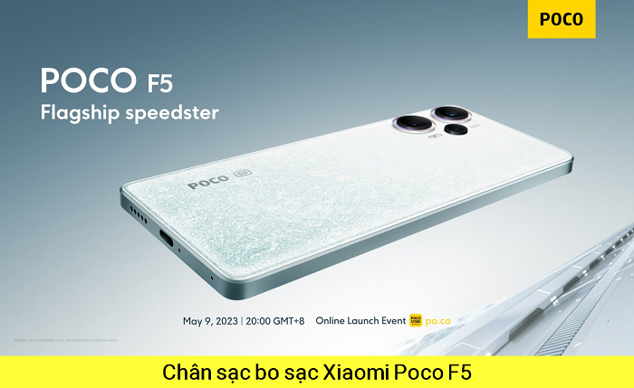 Thay Chân Sạc Xiaomi Poco F5