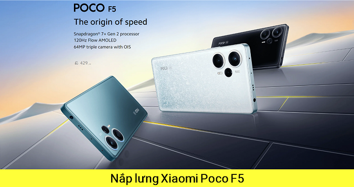 Nắp Lưng Vỏ máy Xiaomi Poco F5