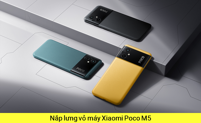 Nắp Lưng Xiaomi Poco M5