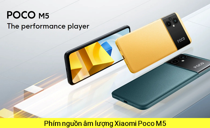 Phím Nguồn Âm lượng Poco M5