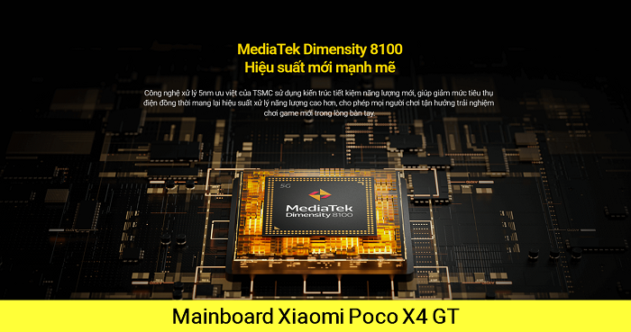 Thay Main Xiaomi Poco X4 GT