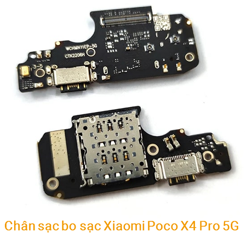 Chân Sạc bo sạc Xiaomi Poco X4 Pro 5G