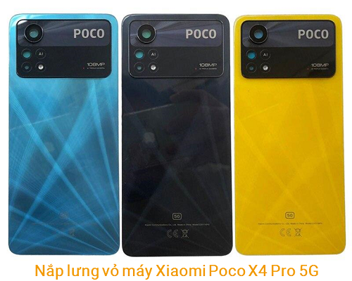 Nắp Lưng Vỏ máy Xiaomi Poco X4 Pro 5G