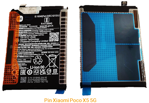 Pin Xiaomi Poco X5 5G