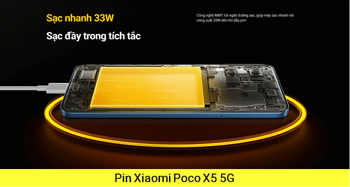 Pin Xiaomi Poco X5 5G