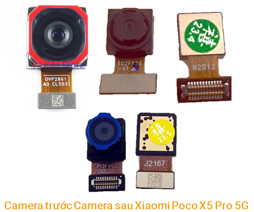 Camera trước Camera sau Xiaomi Poco X5 Pro 5G