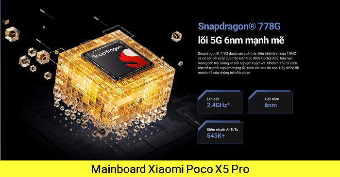 Mainboard Xiaomi Poco X5 Pro 5G