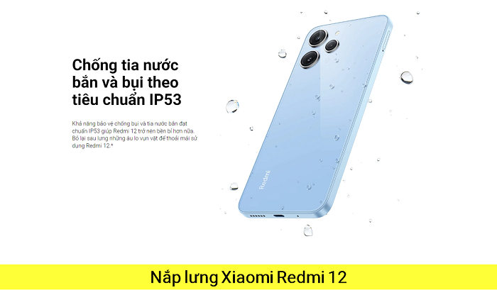 Thay Nắp Lưng Xiaomi Redmi 12