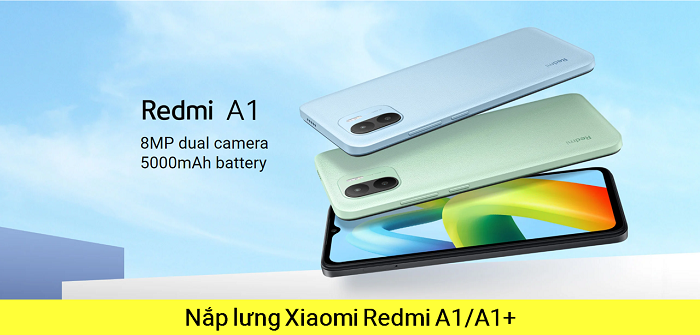 Thay Nắp Lưng vỏ máy Xiaomi Redmi A1/A1+