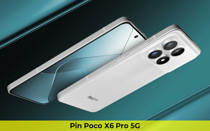 Pin Xiaomi Poco X6 Pro 5G