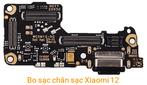 Thay Chân Sạc Bo sạc Xiaomi Xiaomi 12