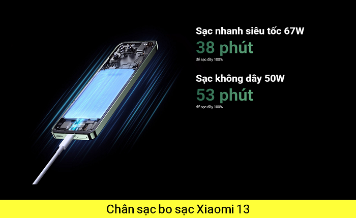 Thay Chân Sạc Bo sạc Xiaomi Xiaomi 13