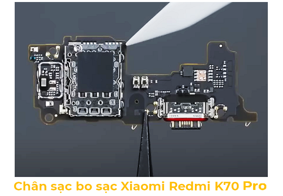 Chân sạc bo sạc Xiaomi Redmi K70 Pro