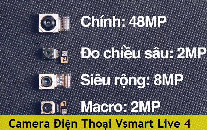 Camera điện thoại Vsmart Live 4