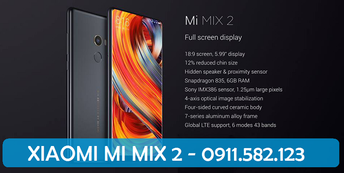 Sửa Chữa Điện Thoại Xiaomi Mi Mix 2
