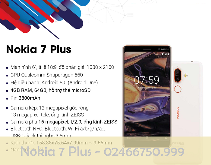 Sửa Nokia 7 Plus