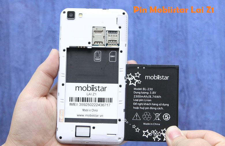 Pin Mobiistar Lai Z1 BL-230