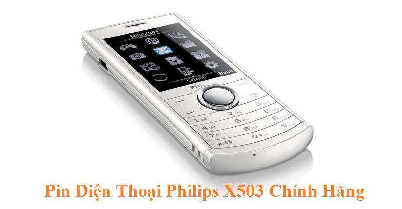 Pin Dien Thoai Philips X503