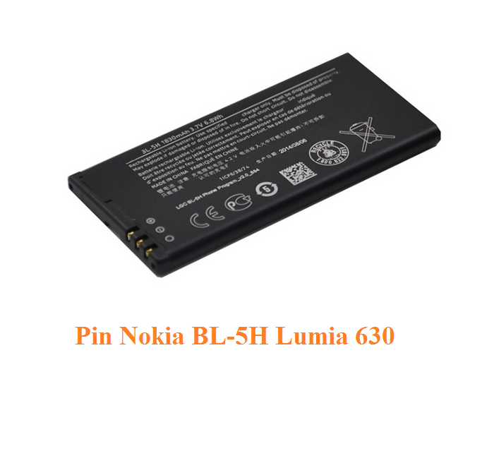 Pin Nokia BL-5H Lumia 630