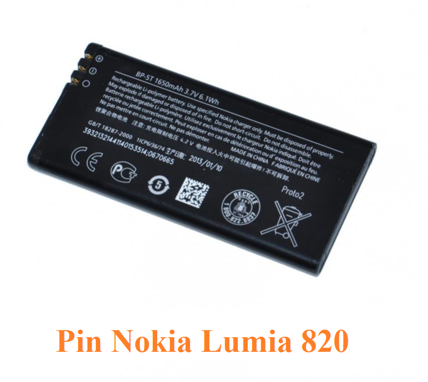 Pin Nokia Lumia 820