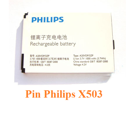 Pin Philips X503