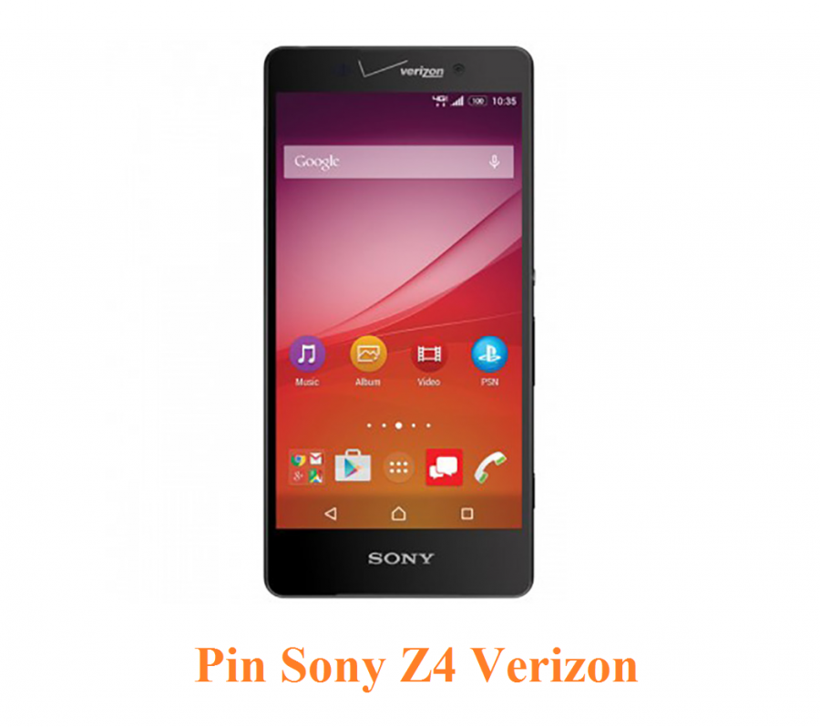 Pin Sony Z4 Verizon