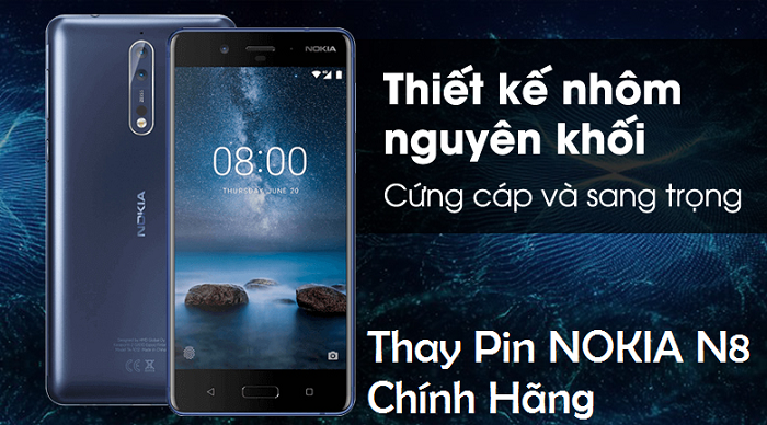 Thay Pin Nokia N8