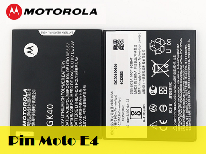Pin Moto E4 XT1766 GK40, Thay Pin Moto E4