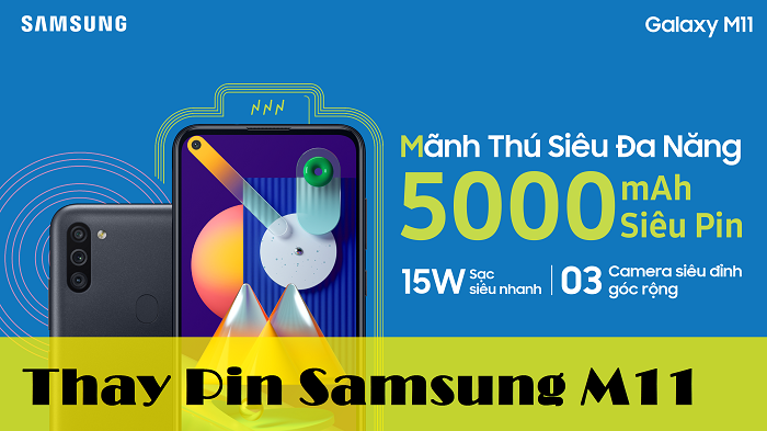 Thay Pin Samsung M11