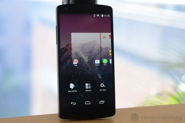 LG Nexus 5 với bộ xử lý mạnh mẽ, tốc độ vượt trội