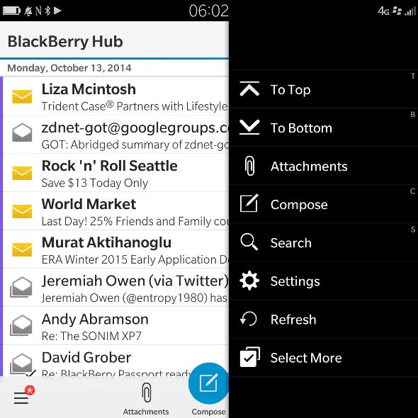 ban phim BlackBerry Passport