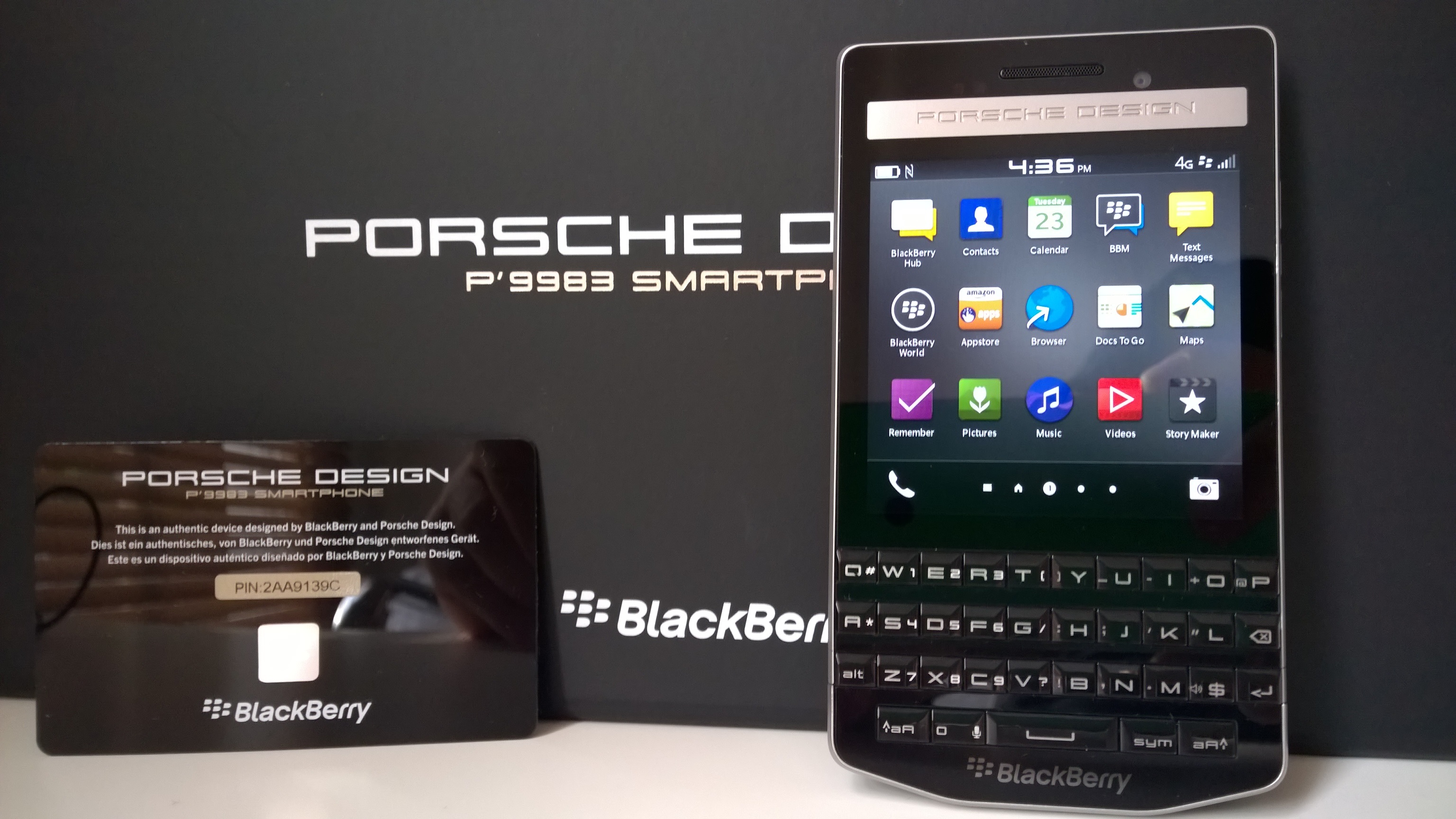 BlackBerry P9983 nguyen hop