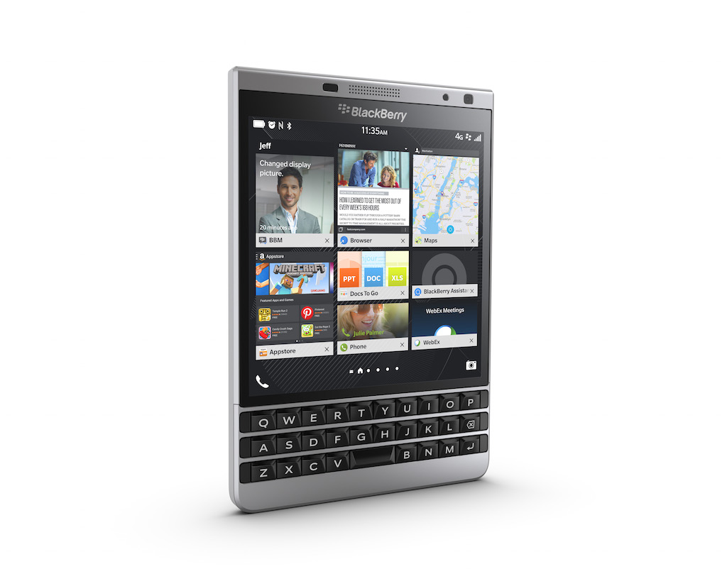 BlackBerry Passport Silver Edition Moi